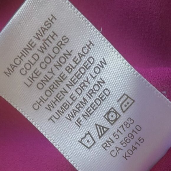 MAURICES BURGUNDY TOP NEW - Picture 9 of 9